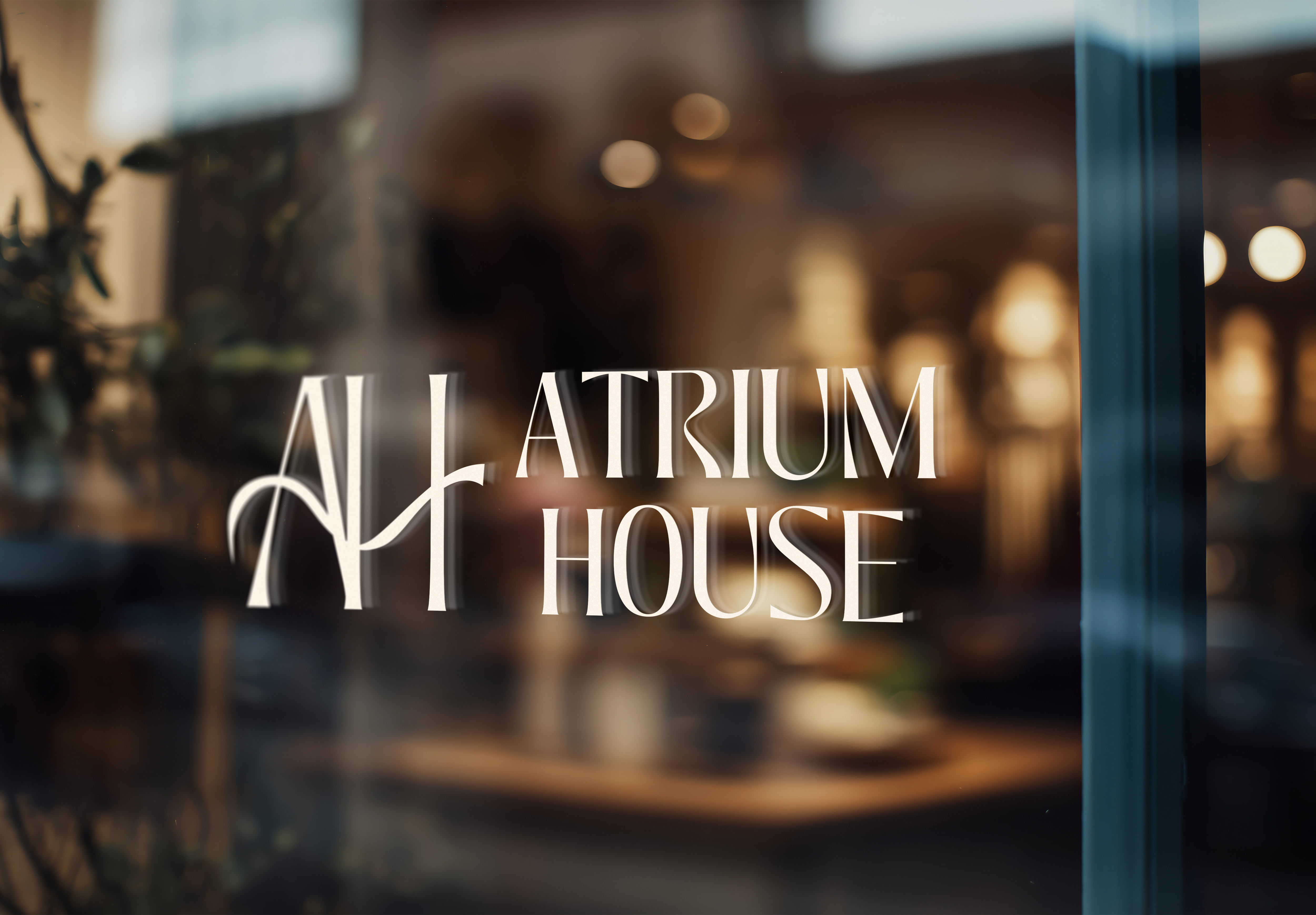 Atrium House branding project