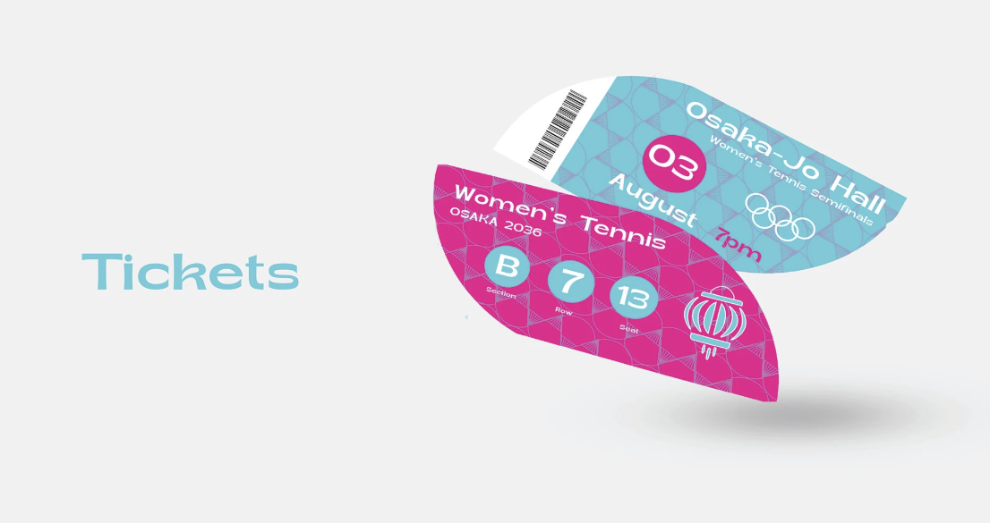 Osaka 2036 event tickets
